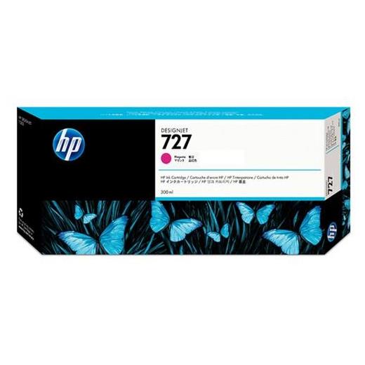 HP 727 Magenta Kırmızı 300ML Plotter Kartuşu F9J77A